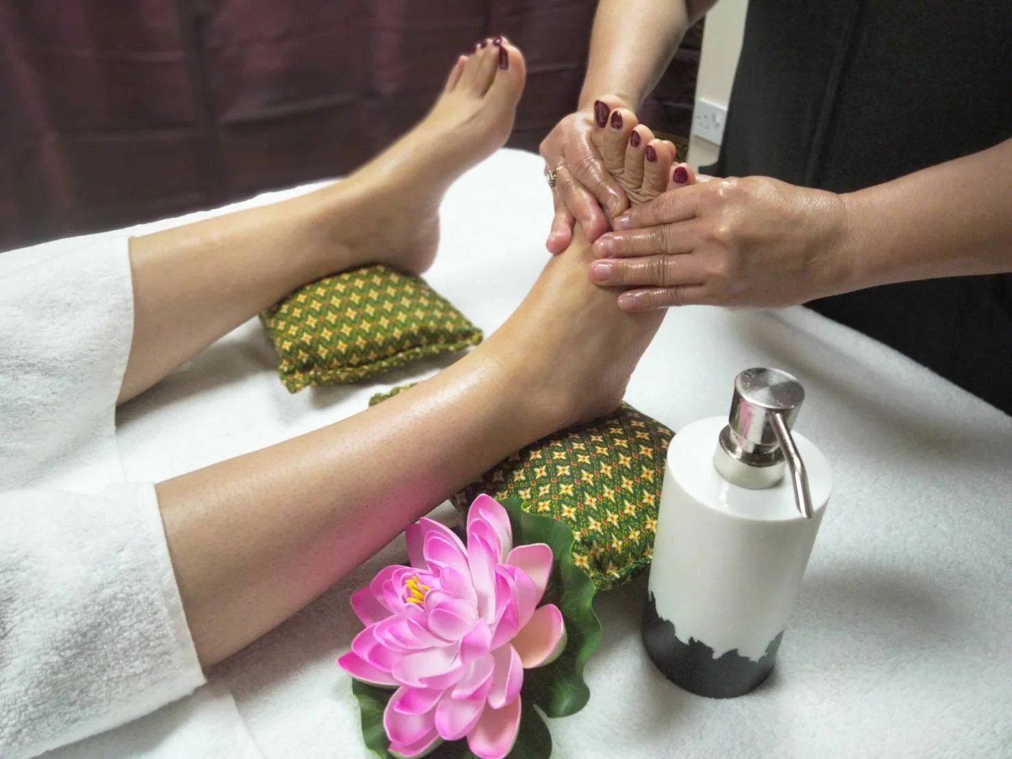 No.9 Thai Massage & Spa treatment space and therapy room