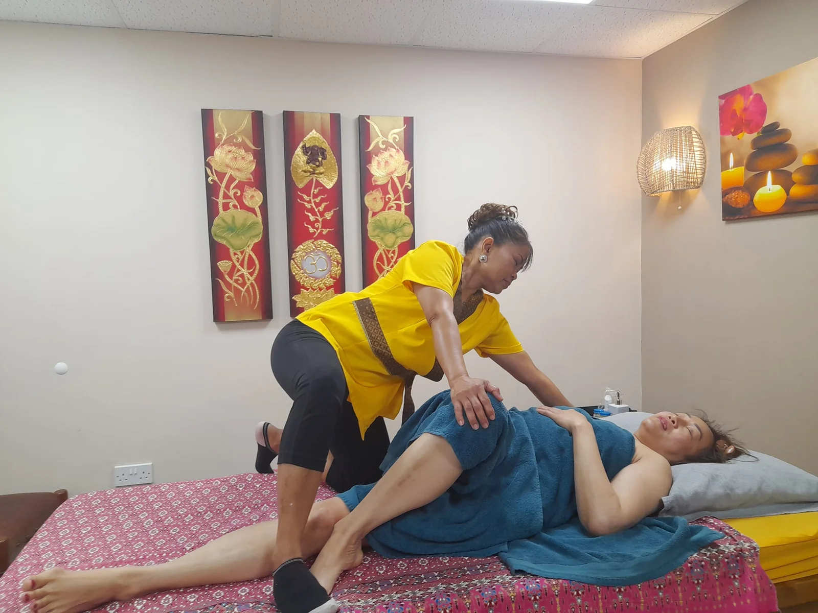 No.9 Thai Massage & Spa treatment space and therapy room